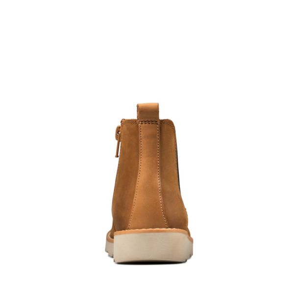 Clarks Boys Crown Halo Kid Casual Shoes Brown | CA-7640389